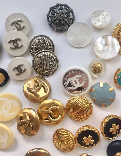 vintage chanel button|Chanel inspired buttons.